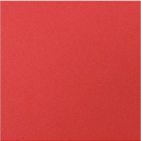 Placa em EVA Atoalhado 48X40CM Vermelho 2MM