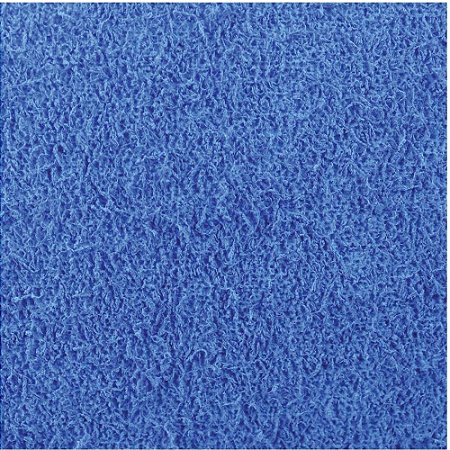 Placa em EVA Atoalhado 48X40CM Azul Escuro 2MM