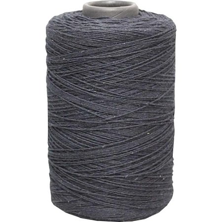 Barbante Colorido 1,8KG 6 Fios Rolo 1820M Preto