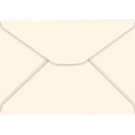 Envelope Carta Colorido 114X162MM Creme 85G