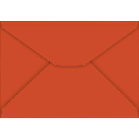 Envelope Carta Colorido 114X162MM Vermelho 85G