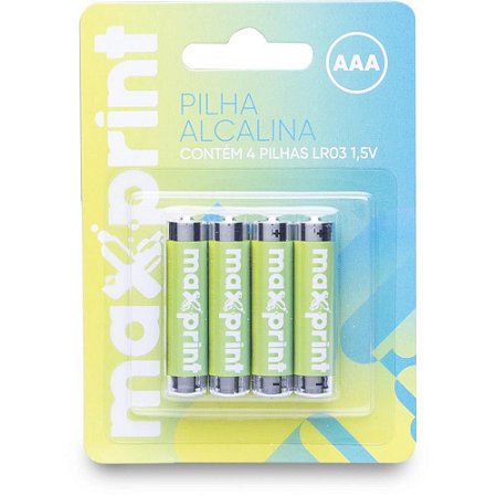 Pilha Alcalina Palito AAA (7897975061630)