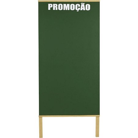 Quadro Propaganda Oferta Verde 2 Faces 100X060CM