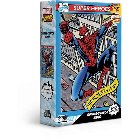 QUEBRA-CABECA Cartonado SPIDER-MAN 500PCS Nano