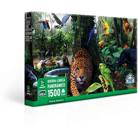 QUEBRA-CABECA Cartonado Floresta Amazonica 1500PCS