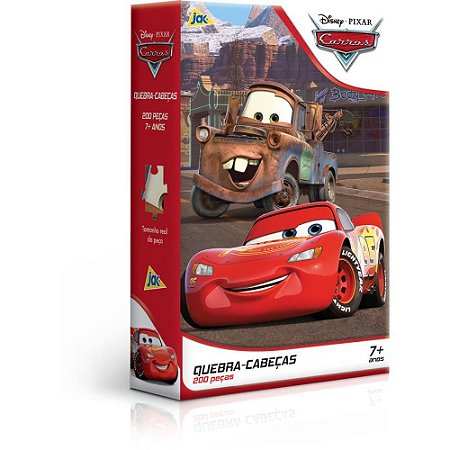 QUEBRA-CABECA Cartonado Carros 200PCS