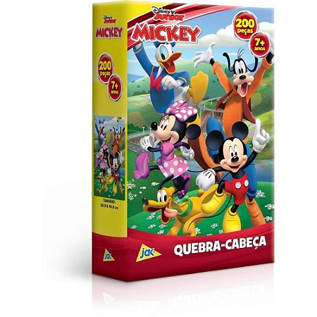 QUEBRA-CABECA Cartonado Mickey 200PCS