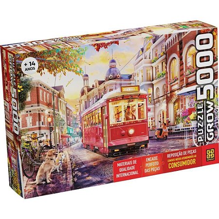 QUEBRA-CABECA Cartonado Passeio de Bonde 5000PCS