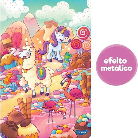 QUEBRA-CABECA Cartonado Reino dos Doces 100 Pecas