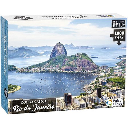 QUEBRA-CABECA Cartonado Rio de Janeiro 1000 Pecas
