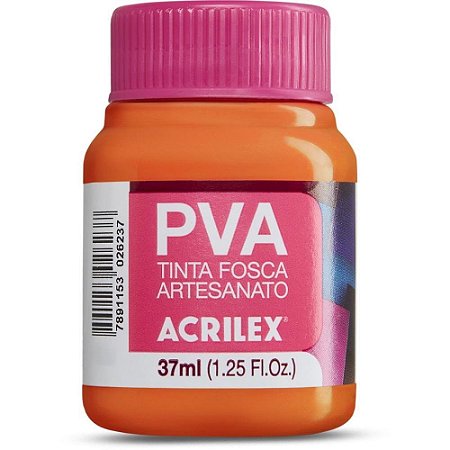 Tinta PVA 37ML. Laranja