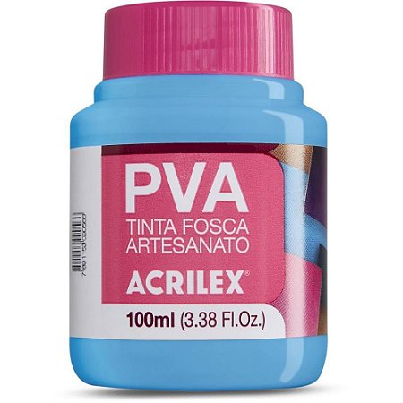 Tinta PVA 100ML. Azul Celeste