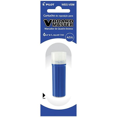 Tinta Marcador Quadro Branco Refil 5,5ML Azul WBS-VBM
