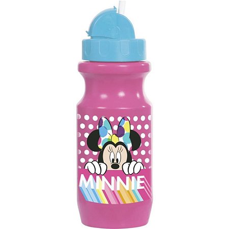 Garrafa Plastica Minnie BABY Retratil 580ML
