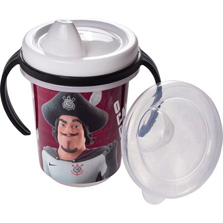 Copo Treinamento Trio Corinthians KIDS 330ML