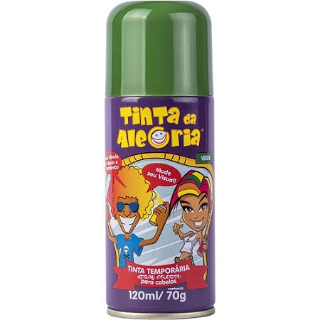 Pinta Cabelo 120ML Verde CX.C/24