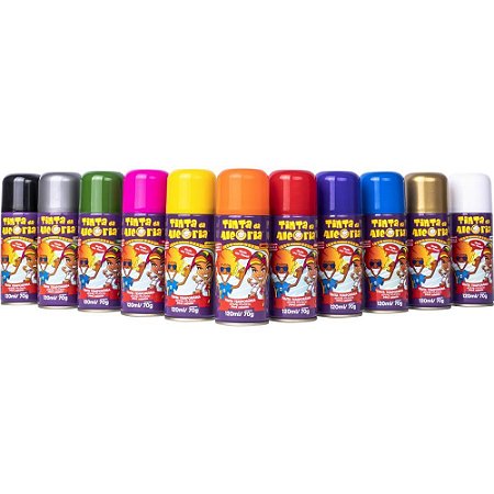 Pinta Cabelo 120ML Cores Sortidas CX.C/24