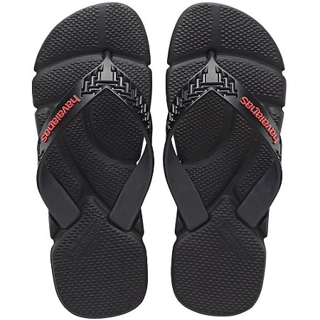 Chinelo Havaianas Masculino Power 2.0 45/6 Preto