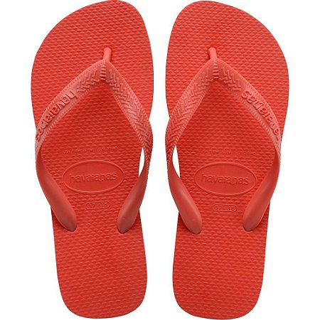 Chinelo Havaianas TOP 39/0 Vermelho CRUSH