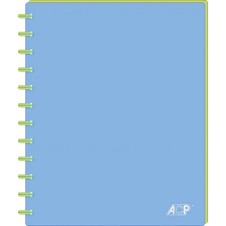 Pasta Catalogo A4 CANDY PP 30 ENV. AZUL/VERDE