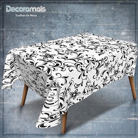 Toalha Termica Arabesco Preto 1,40 X 30M.