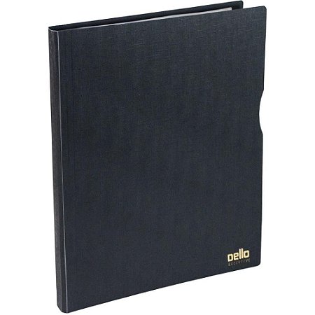 Pasta Catalogo A4 30 ENV. Executiva Preta
