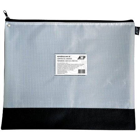 Pasta Malote NYLON C/ZIPER 32X40CM PT