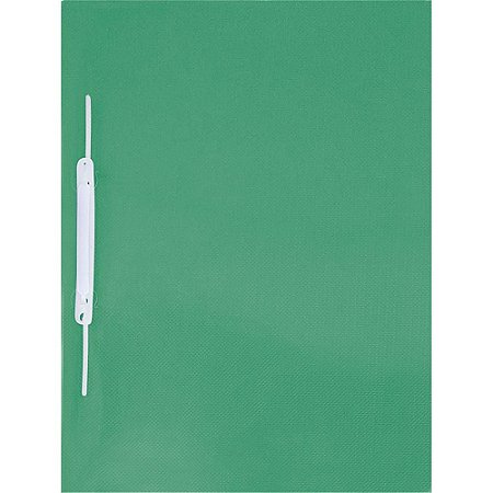 Pasta Grampo Trilho Plastica Oficio Verde