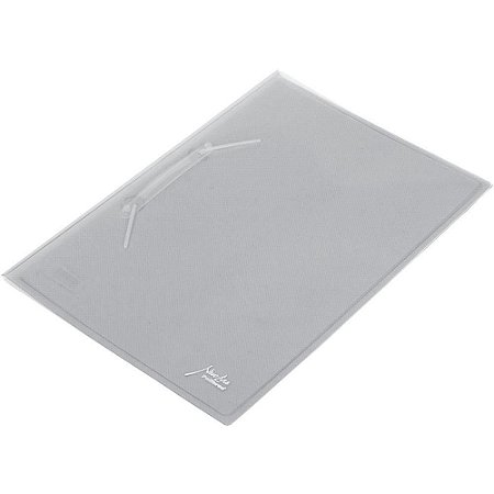 Pasta Grampo Trilho Plastica Oficio Cristal SOFT