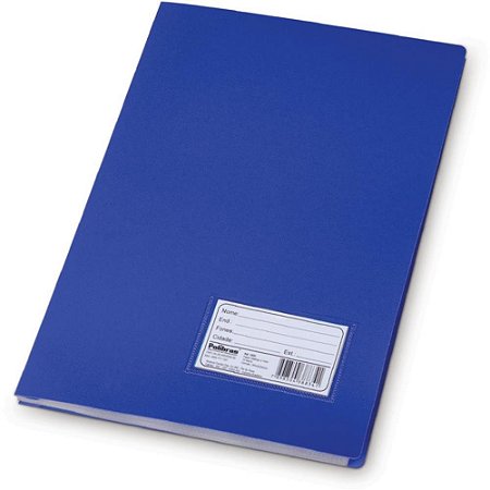 Pasta Catalogo Plastica Oficio Azul 50ENVEL.