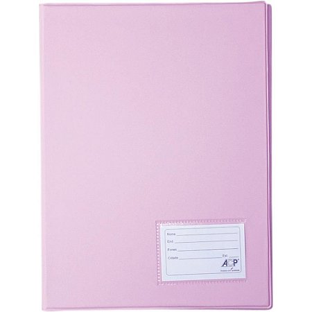 Pasta Catalogo Oficio 20 ENV. Medios Rosa