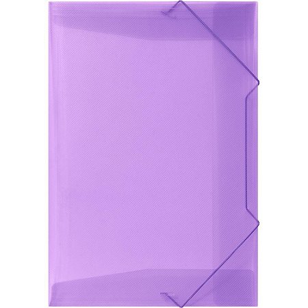 Pasta ABA Elastica Plastica Oficio Lilas SOFT