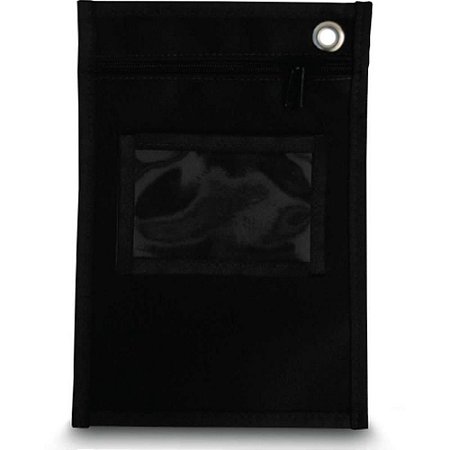 Pasta Malote NYLON 600 Preta 17X25CM