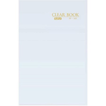 Pasta Catalogo Clear OF.PP 50ENV.CRISTAL