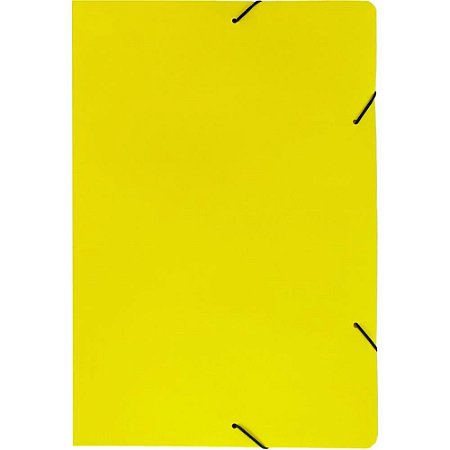 Pasta ABA Elastica Papel Oficio Amarela (37897562223480)