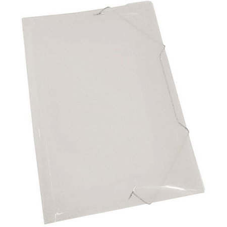 Pasta ABA Elastica Plastica Oficio Cristal