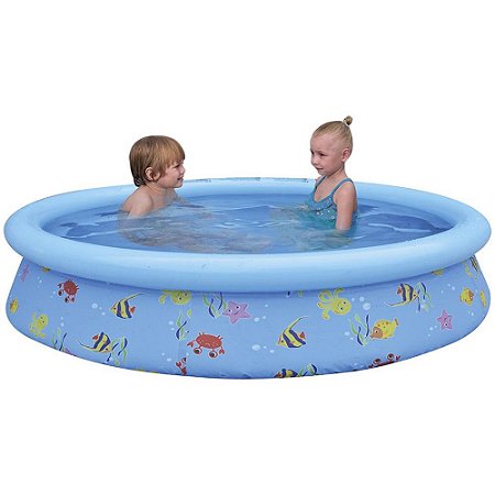 Piscina 1000L Redonda Estampada