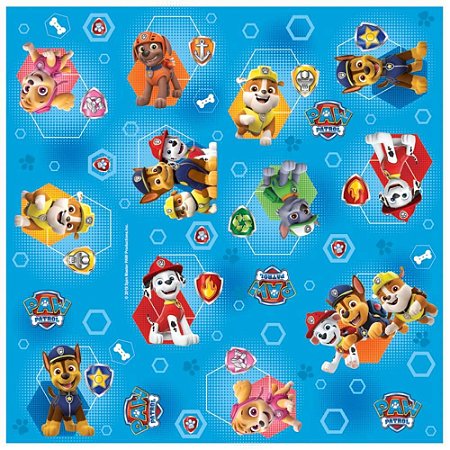 Saco Metalizado 45X60CM Patrulha Canina 45X59CM SORT