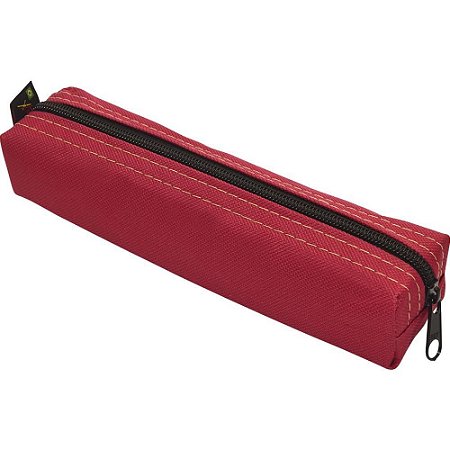 Estojo Lona Medio Vermelho