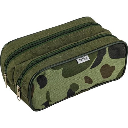 Estojo Lona Camuflado Duplex Sortido