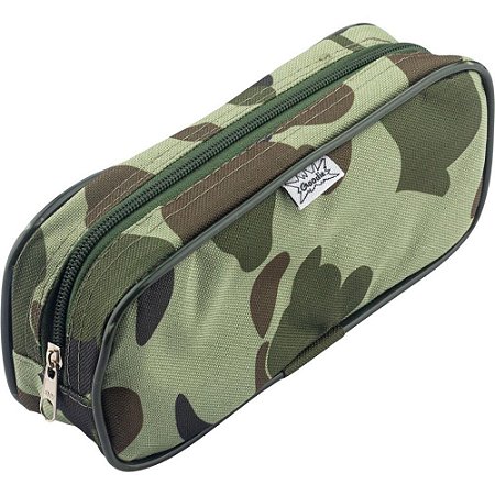 Estojo Lona Janga Camuflado Medio C/ Ziper