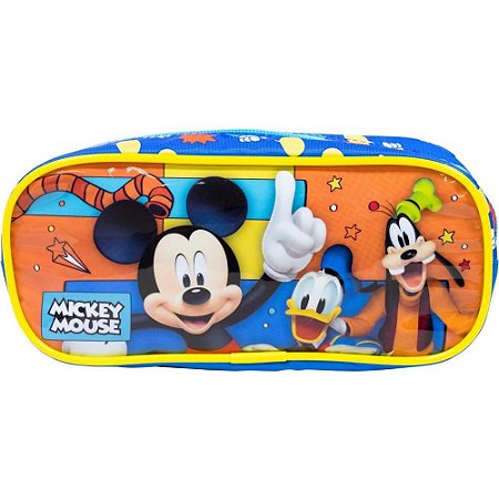 Estojo PVC Mickey X 1 Ziper