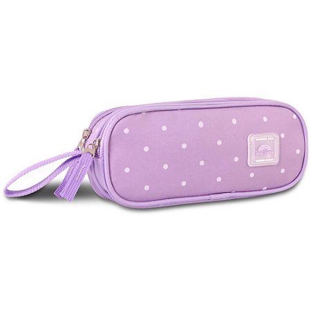 Estojo Tecido Clio Poa 2ZIP (S)