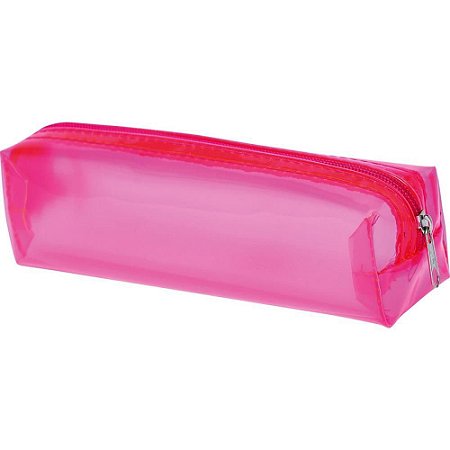Estojo PVC LIGHTS PINK 1 Ziper Pequeno