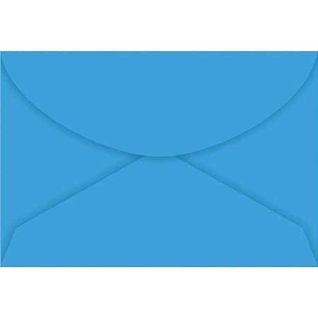 Envelope Visita Colorido Azul Royal Color PLUS 80G.