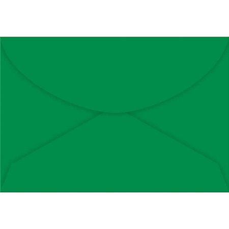 Envelope Visita Colorido Verde Escuro Color PLUS 80G.