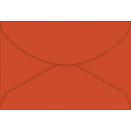 Envelope Visita Colorido Vermelho Color PLUS 80G.