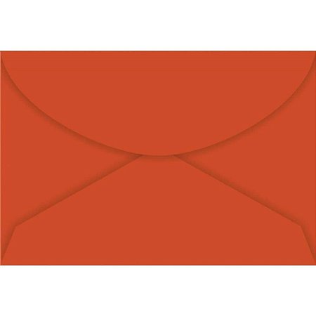 Envelope Visita Colorido Vermelho Color PLUS 80G.