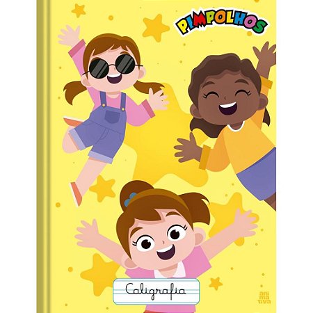 Caderno Caligrafia Capa Dura Pimpolhos COST.UNIV.40F