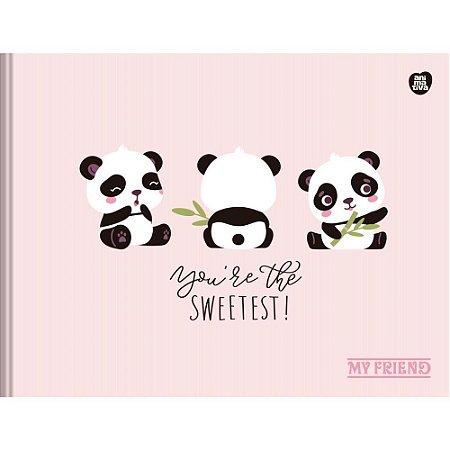 Caderno Caligrafia Capa Dura MY Friend 48F